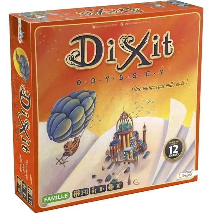 Joc de societate Dixit Odyssey pentru seri memorabile de povesti si imaginatie, E-Toy®