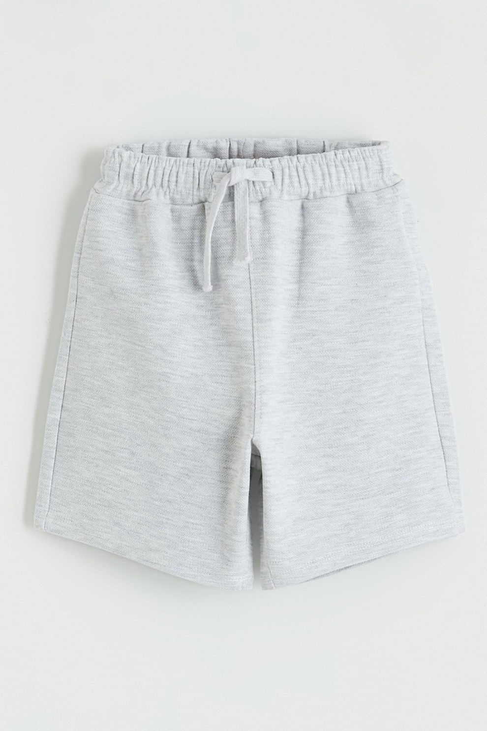 LC WAIKIKI, Pantaloni scurti din bumbac cu model uni si snur de