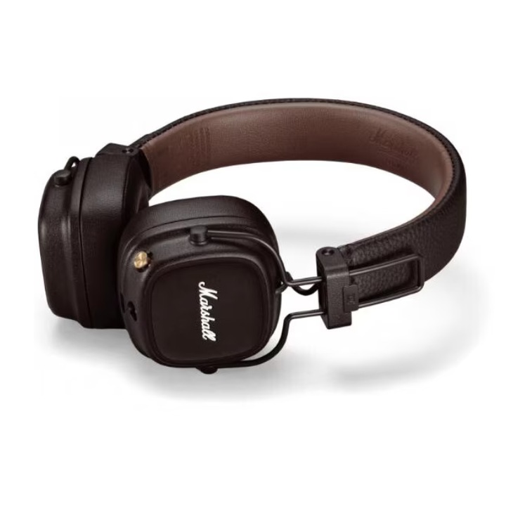 Casti Wireless Marshall Major IV, Bluetooth, maro, design ergonomic