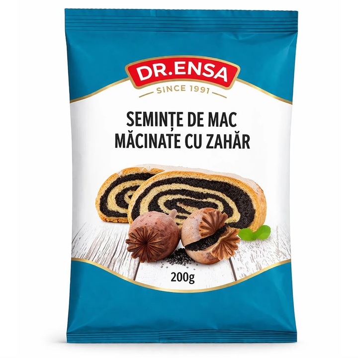 Seminte de Mac macinate cu zahar – Dr. Ensa