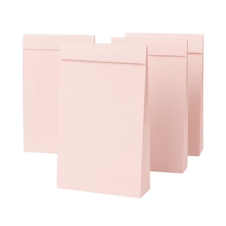 Set 10, Plic cartonat 3D NEOPAK, C3, 320x450x80mm, Roz, 220g/m², autoadeziv