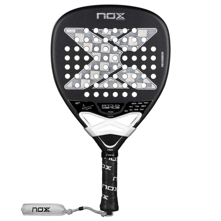 Racheta padel NOX AT10 Genius Attack 18K Alum by Agustin Tapia