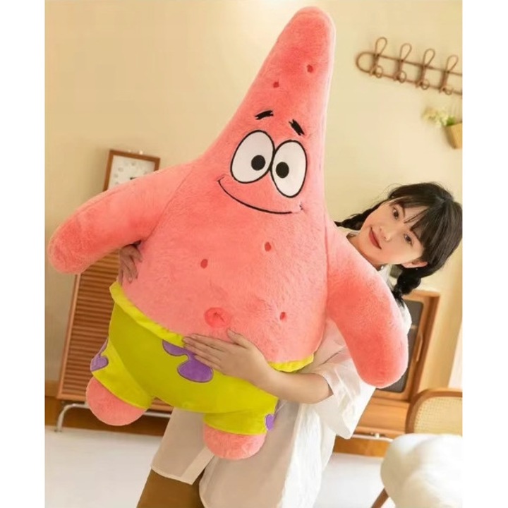 Plüssjáték, Spongyabob Patrik a Csillag, Generic, 60cm, többszínű