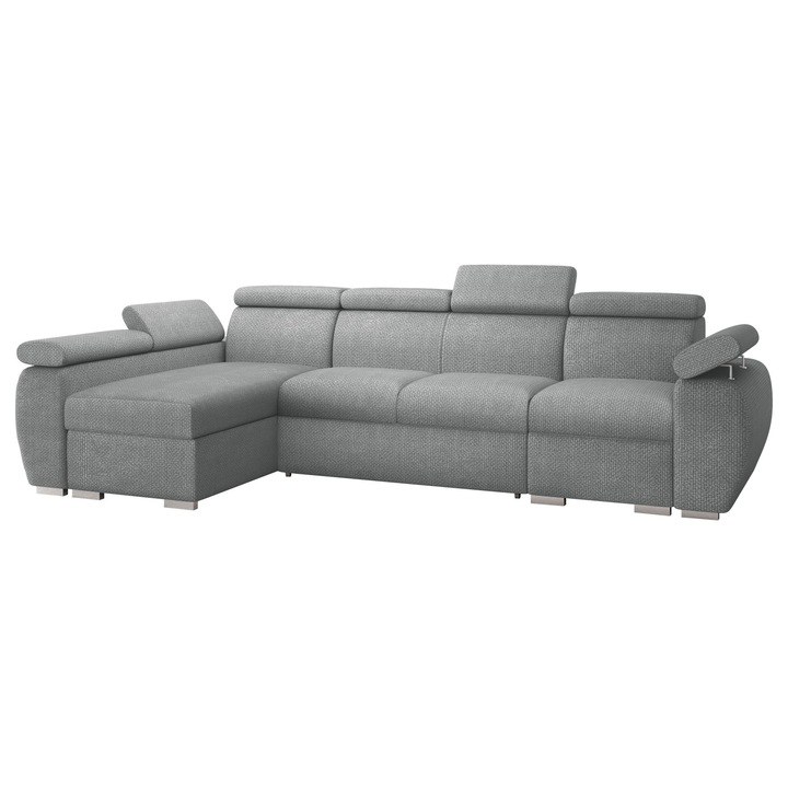 Coltar extensibil living Giza LCP Stanga, MIRJAN 24, otel, 170x320x85 cm