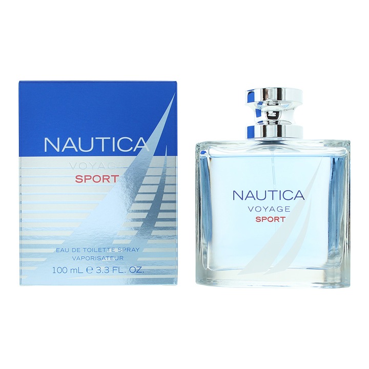 Apa de toaleta, Nautica, Voyage Sport, 100 ml, pentru barbati