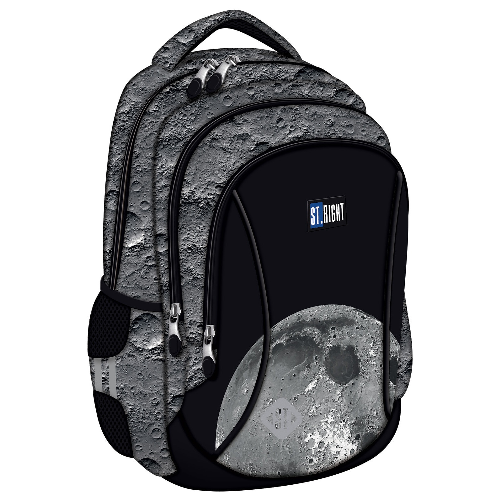 Rucsac Scolar St.Right Pastel Snake Bp26, 15″, Albastru - eMAG.ro