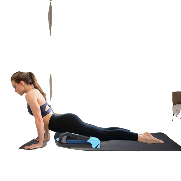 Aparat abdomene, 120 kg capacitate maxima, dimensiuni 48x46x38cm, constructie din otel, padding gros pentru confort