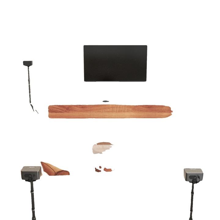 Hangszóróállvány, Steady 300, állítható magasság 62-93 cm, stabil kialakítás, 437x430x430mm