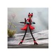 Jucarie de plus Alastor Hazbin Hotel, 28 cm, rosu-negru, design artistic