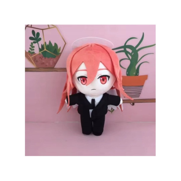 Jucarie de plus, Angel Devil, anime Chainsaw Man, 20 cm, multicolor
