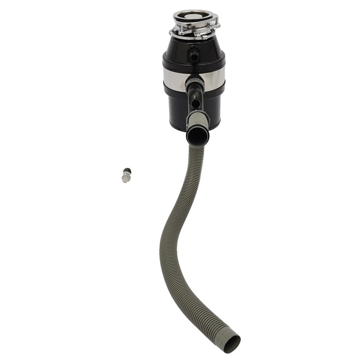 Dispozitiv de macinat resturi alimentare, capacitate mare, caracteristici de siguranta imbunatatite, negru, 1.2L