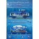 Електрическо влакче с пара OceanExpress за деца, включва електрическо влакче със звукови ефекти, светлини, истински дим, 3 вагона, 16 релси, модел морски животни, Indiggo@, Blue Ocean, +3 години