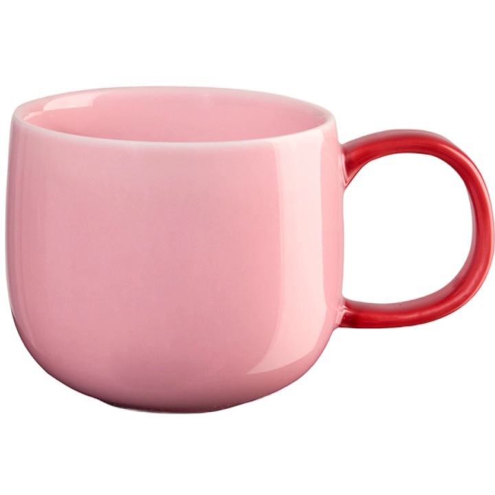 Ceasca espresso 90 ml - Strawberry, Portelan, Roz