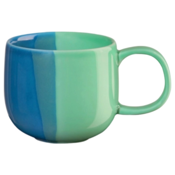 Ceasca espresso 90 ml - Blueberry Smoothie, Portelan, Albastru