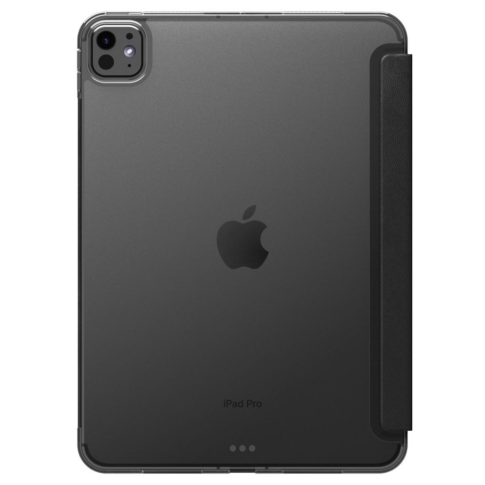 Husa tableta pentru iPad Pro 11 (2024) / iPad Pro 11 (2025), Spigen Liquid Air Folio, Magnetica, Calitate premium, Negru