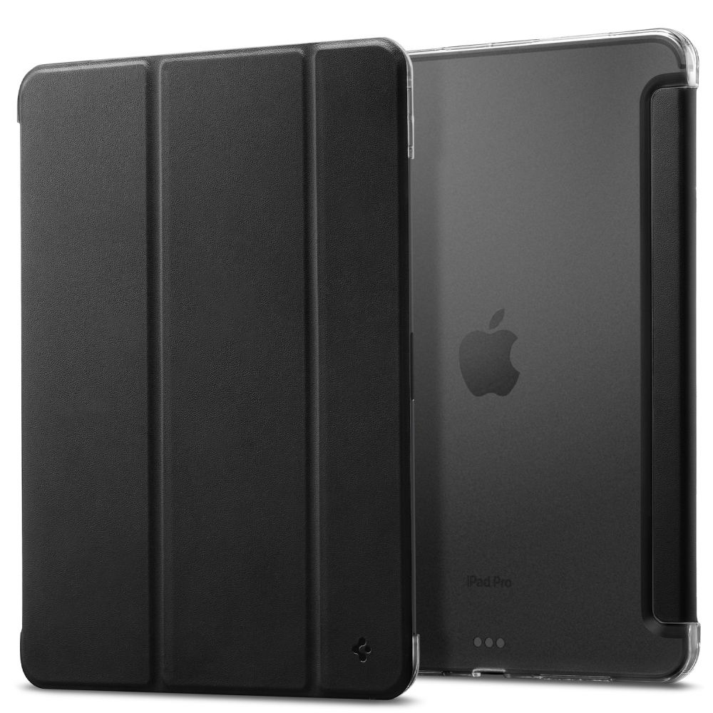 Husa tableta pentru iPad Pro 11 (2024) / iPad Pro 11 (2025), Spigen Liquid Air Folio, Magnetica, Calitate premium, Negru