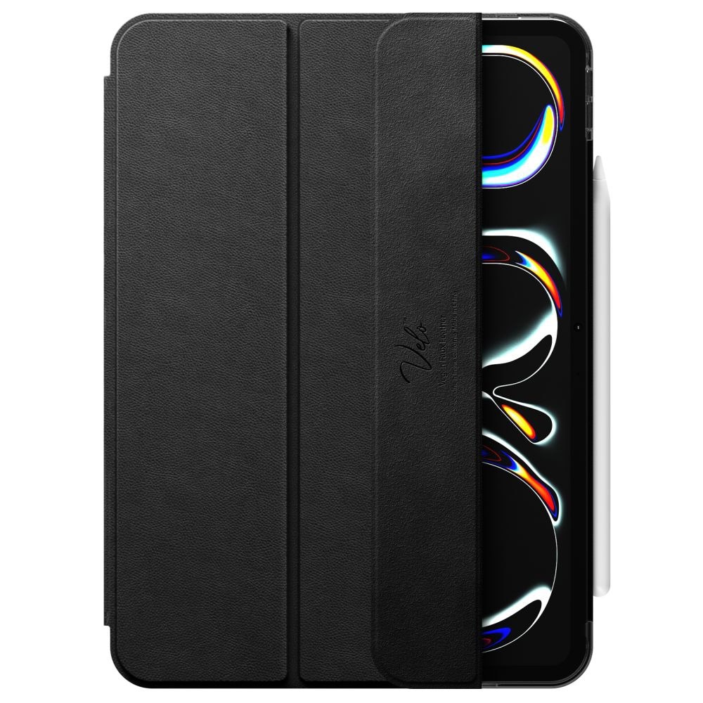Husa tableta pentru iPad Pro 11 (2024) / iPad Pro 11 (2025), Spigen Liquid Air Folio, Magnetica, Calitate premium, Negru