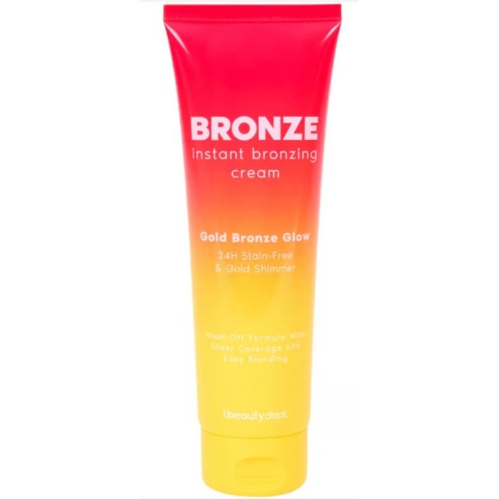 Crema autobronzanta The Beauty Dept. 125 ml, efect instant, 24 ore, cu stralucire aurie