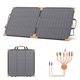 Panou solar 100W, design pliabil, eficienta ridicata, 2 panouri, 48.4x24x0.78in