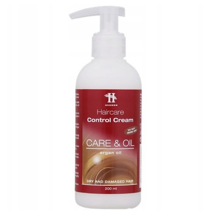 Crema Regeneratoare pentru par vopsit Hegron, 200ml, cu ulei de argan