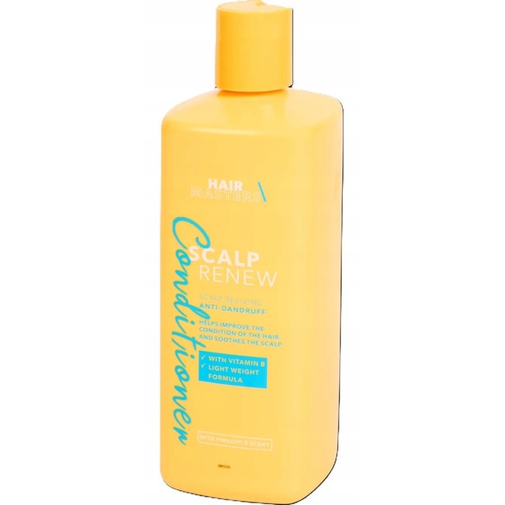 Hairmasters Scalp Renew balzsam, 400 ml, korpásodás elleni, ananász illatú