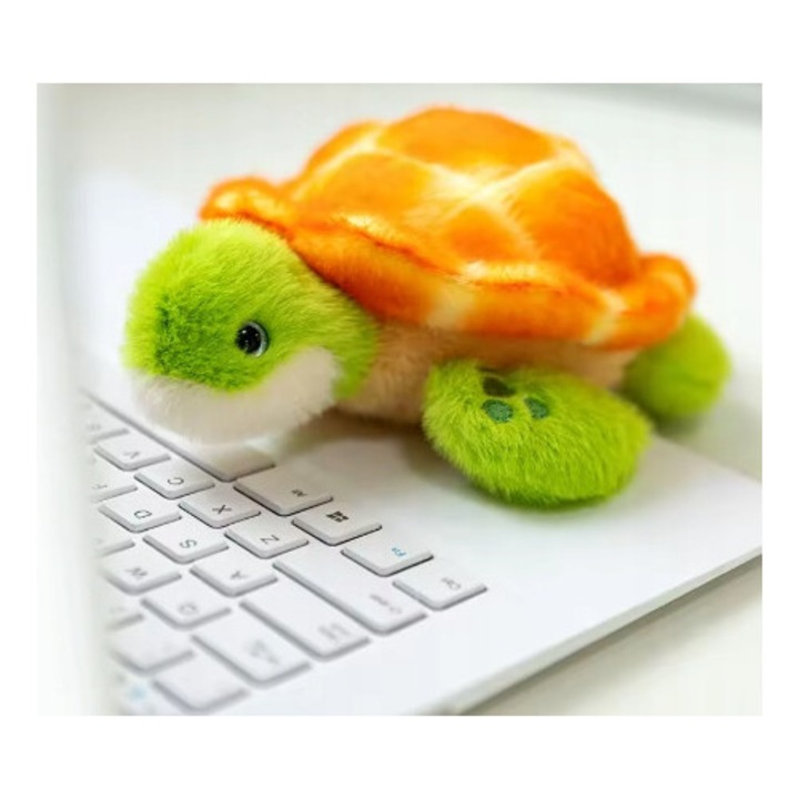 Ergonomikus csuklótámasz, 18 cm, plüss, többszínű