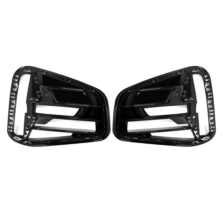 Grila de faruri, 93x22x9.5cm, 45x35x9cm, set, plastic, pentru BMW 4 Series 2021-2024