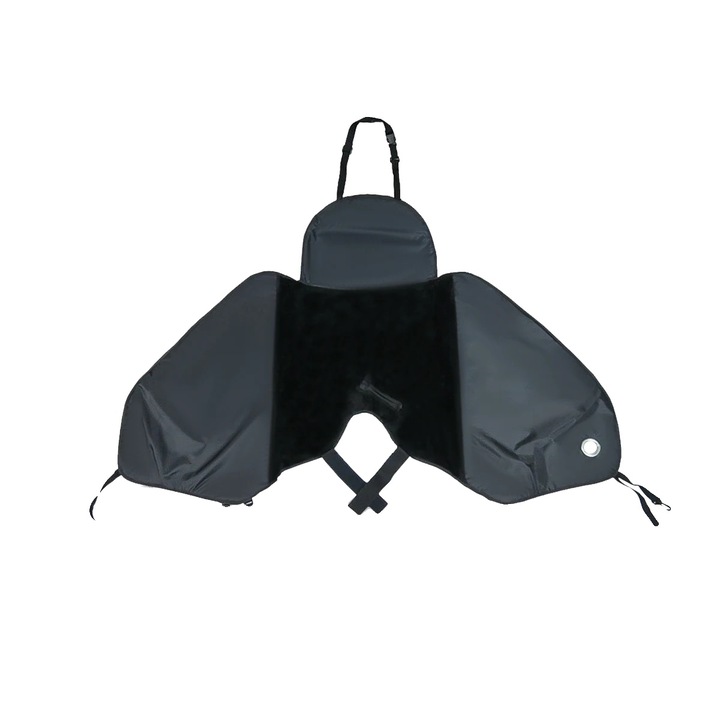 Captuseala pentru picioare motocicleta, impermeabila, rezistenta la vant, design ergonomic, dimensiuni universale