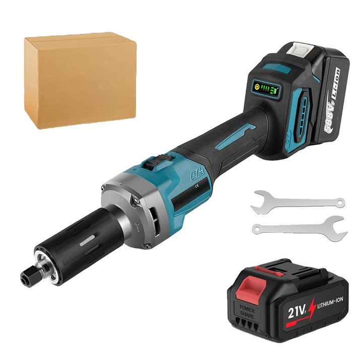 Polizor electric, 35000RPM, viteza ajustabila, baterie mare, dimensiuni compacte