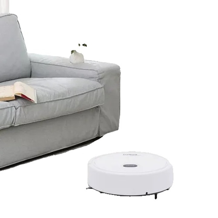 Робот прахосмукачка, 500pa всмукателна мощност, 5W, многофункционален дизайн, пластмаса, кръгла форма