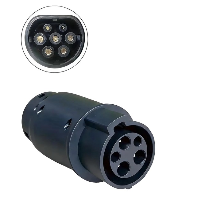Adaptor de incarcare EV, Type 1 la Type 2, 16A-60A, IP44, IP54