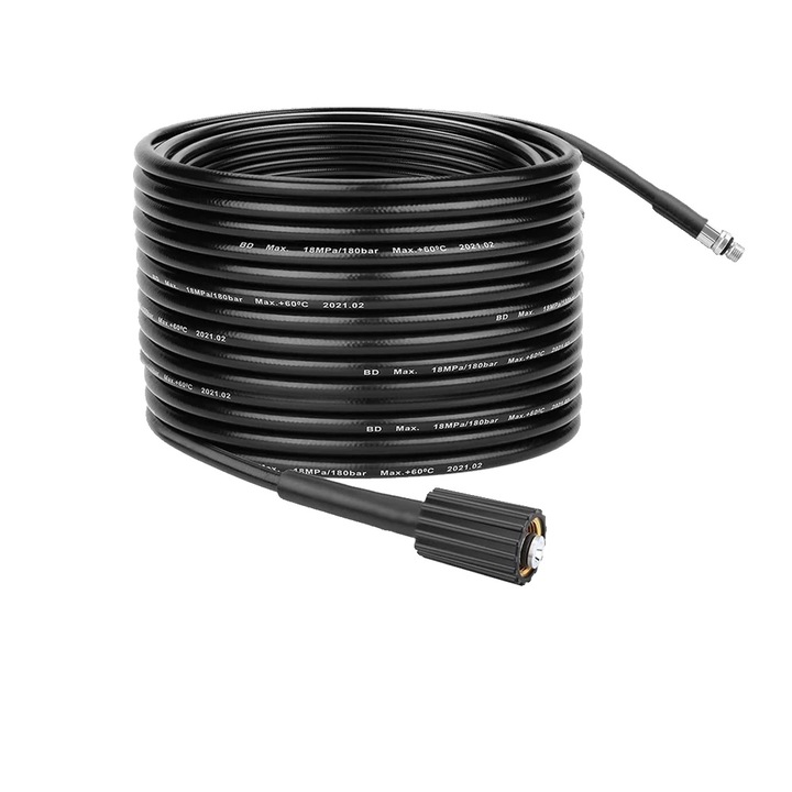 Aparat de spalat cu presiune, 20M, furtun flexibil, duze versatile
