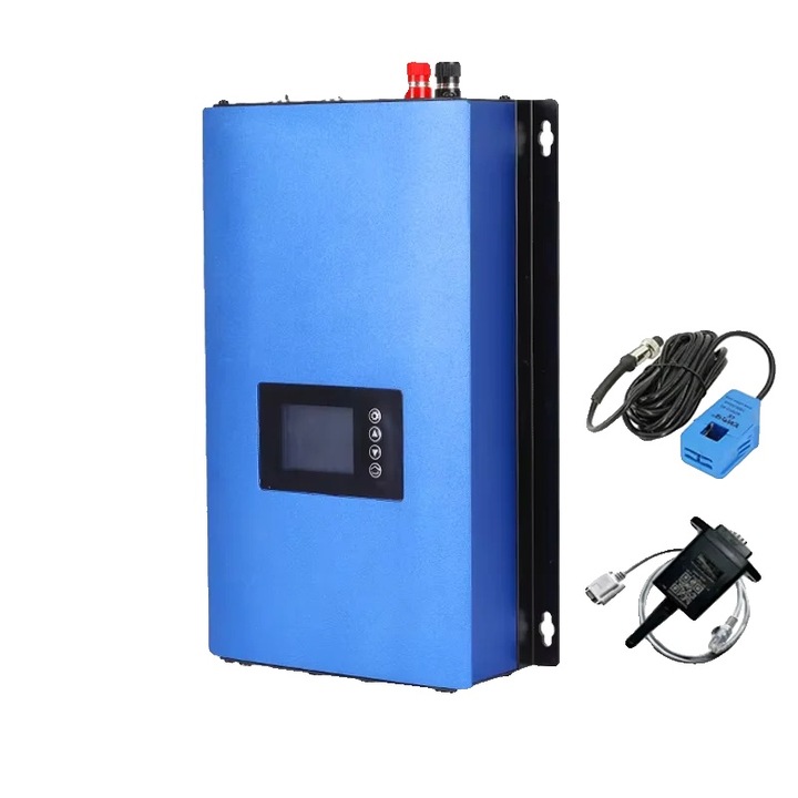 Inverter solar de retea, 1000W, unda sinusoidala pura, 22-65V, 120V/230V AC