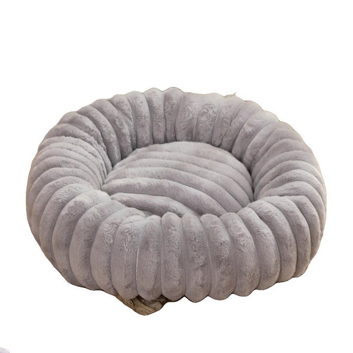 Легло за домашни любимци, елегантен дизайн, 100% памук, 60 см, за кучета от средни породи