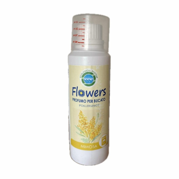 Flowers parfumant de rufe hipoalergenic cu miros de mimoza 250ml
