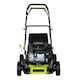 Masina tuns iarba/gazon autopropulsata MESTERINO BJXSM46-139, motor LONCIN 4 timpi, 3.3 cai, sasiu metal, latime taiere 46 cm, 8 nivele de taiere, sac colector 55 litri