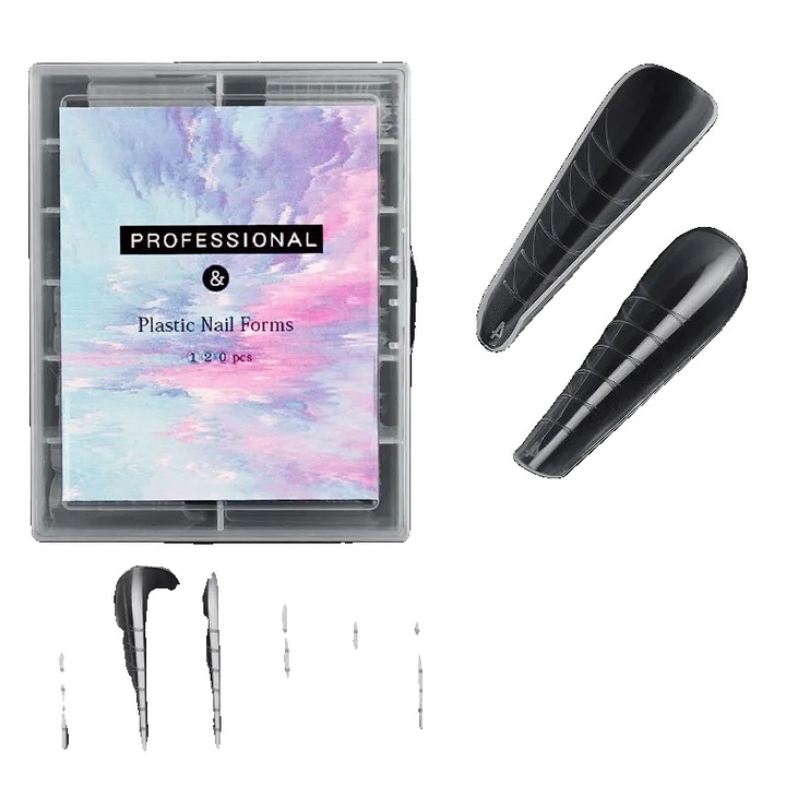 Műköröm, 120 darab, teljes fedés, 11