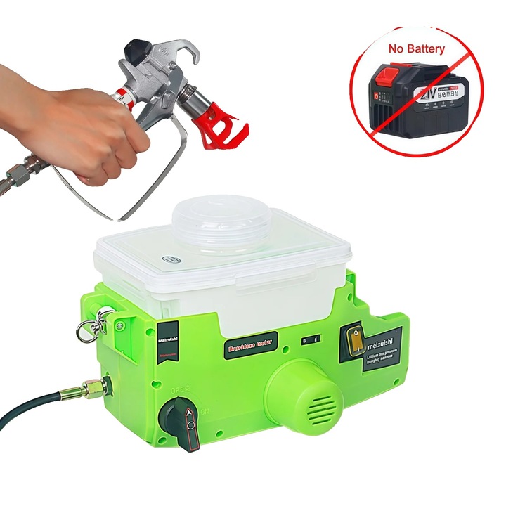 Aparat pentru stropit gradina, Electric, Tehnologie de pulverizare de inalta tensiune, Fara baterie, Dimensiuni compacte