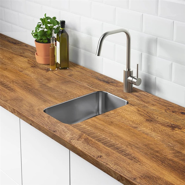 Tapet autocolant, New Park, model lemn, rezistent la umiditate, 0.3m x 1m