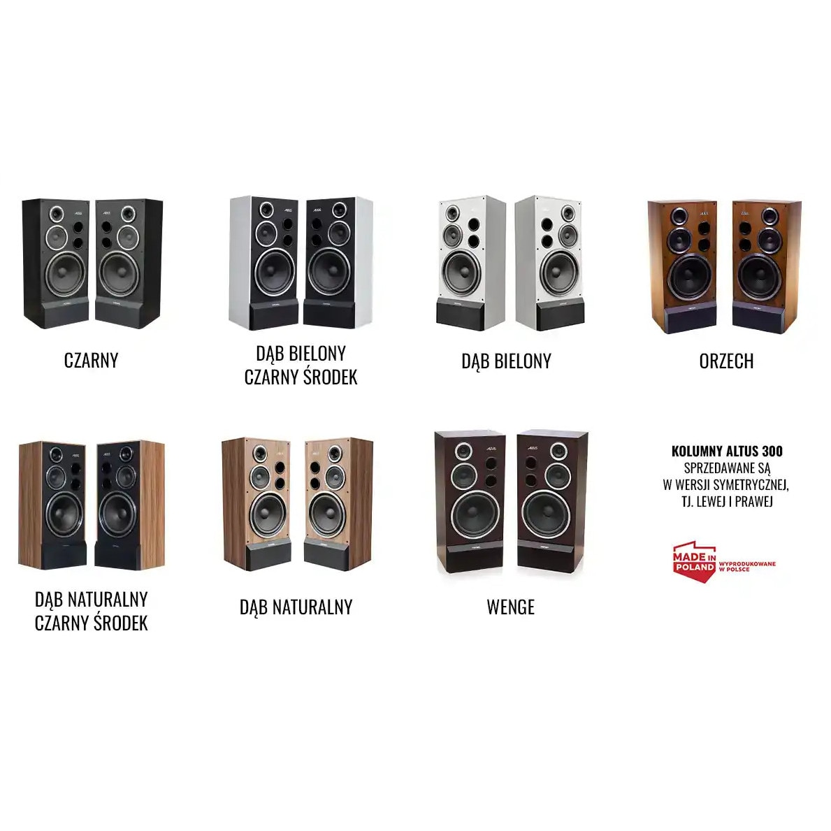 Set Boxe podea, Tonsil, Altus 300 New, negru, 150 W