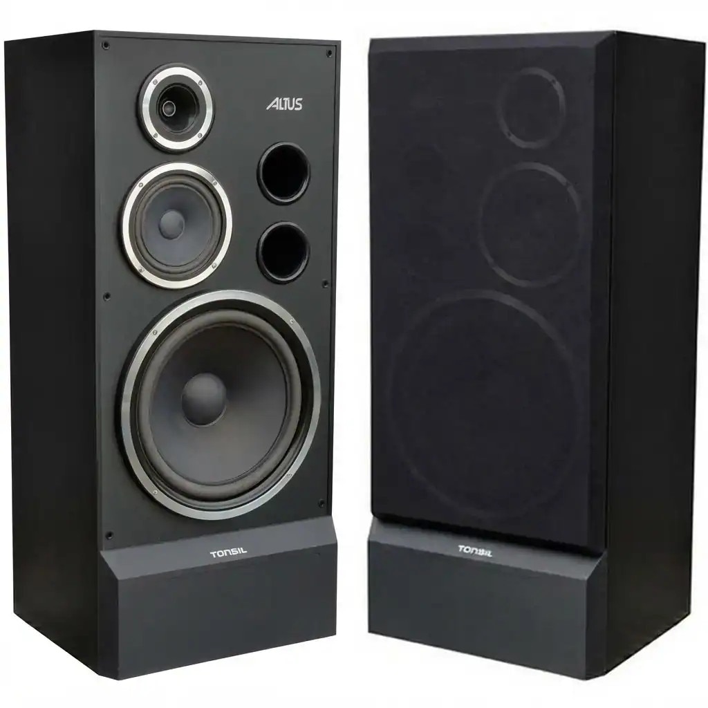 Set Boxe podea, Tonsil, Altus 300 New, negru, 150 W