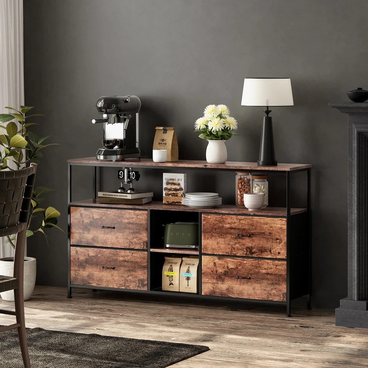 Comoda TV cu iluminare LED