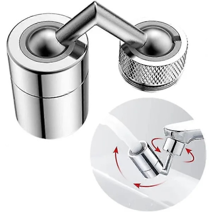 Aerator universal pentru robinet, 720 grade rotire, 4 straturi filtru, anti-stropire, set 1 buc.