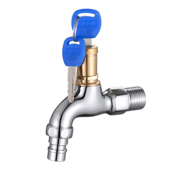 Външен кран за вода със защита против кражба