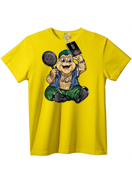 Tricou Broasca Detectiv, Galben