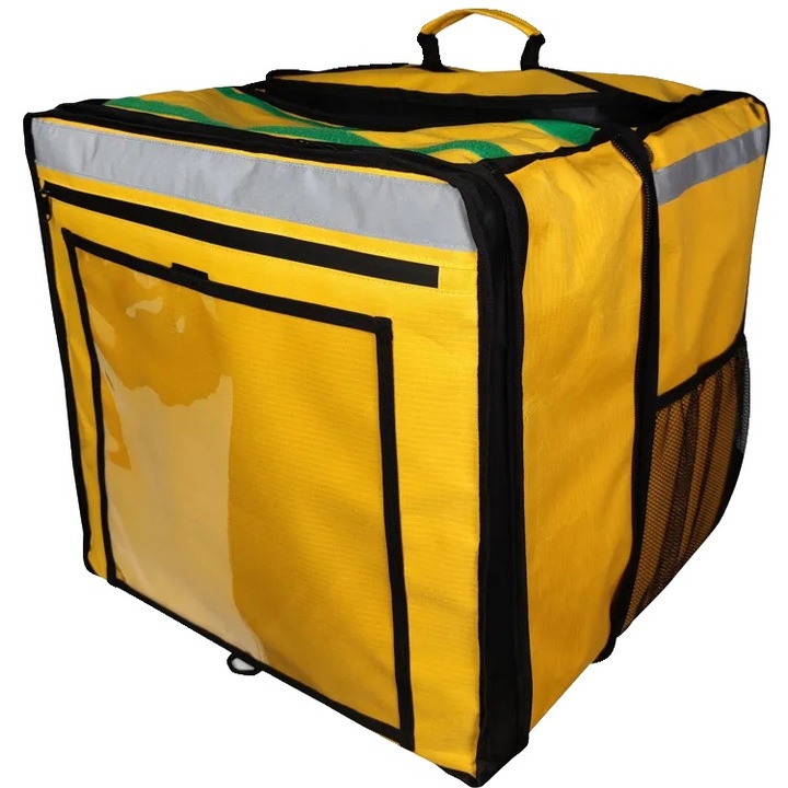 Rucsac pentru motocicleta, impermeabil, capacitate 100L, dimensiuni 46x45x46cm, izolatie termica, design pliabil