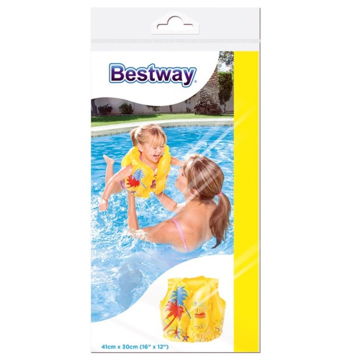 Bestway 32069 Vesta de inot tropicala - 41 x 30 cm