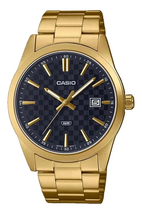 Casio, Rozsdamentes acél kvarc karóra, Aranyszín