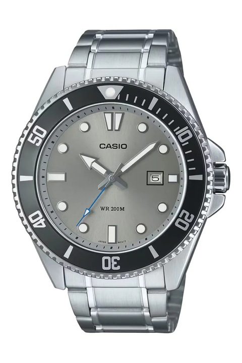 Casio, Rozsdamentes acél kvarc karóra, Ezüstszín