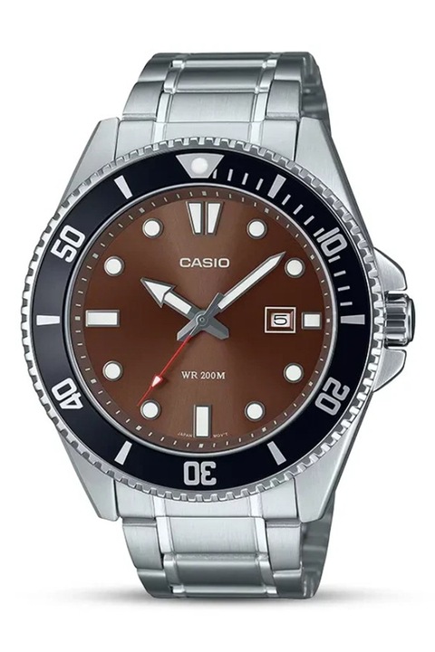 Casio, Rozsdamentes acél kvarc karóra, Ezüstszín